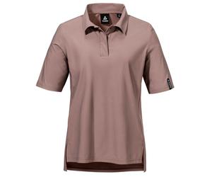 Schöffel - Women's Jersey Polo Style Calmay - Polo-Shirt, Gr. XXL 44, braun (TwilightMauve)