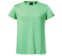 Funktionsshirt SCHÖFFEL "T Shirt Style Collada WMS", Damen, Gr. 42, 6175, grün, Oberstoff: 60% Baumwolle, 40% Polyester, Rundhals, Shirts Funktionsshirt (62185023-42) 6175, grün