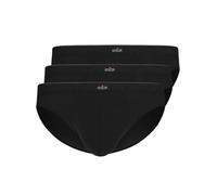 SCHÖLLER 3er Pack Herren Slip Baumwolle-Elasthan 822-42-425 Gr. 8 in Schwarz