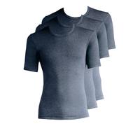 SCHÖLLER 3er Pack Herren T-Shirt Unterhemd Funktionswäsche 145-45-700 Gr. 2XL in Marine-Melange