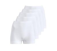 SCHÖLLER 5er Pack Damen Pagenschlüpfer Baumwolle Supergekämmt 58010-47-010 Gr. 52 in Weiss