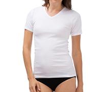 Schöller Baumwolle Supergekämmt Shirt 1/4 Arm 3er Pack | 38 | Weiss (SC-0060)