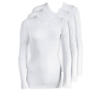 Schöller Damen Shirt langarm, 51010_562, Weiss, 50