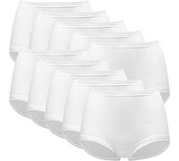 SCHÖLLER Erwin Müller Damen-Taillenslip 10er-Pack Feinripp weiß Größe 42