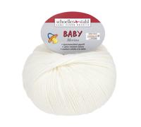Baby Merino Schoeller + Stahl Merinoschurwolle Babywolle 25 g Farbe 3901-wei?