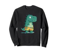 Schöne Cartoon-Dinosaurier-Badeshorts für Jungen und Mädchen Sweatshirt