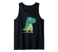 Schöne Cartoon-Dinosaurier-Badeshorts für Jungen und Mädchen Tank Top