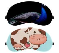 Schöne Kuh und Erdbeere