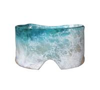 Schöne Meereswellen, Vollständige Augenabdeckungen, lichtblockierende Augenmaske, Schlafaugen- und Ohrenschützer