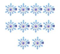 Schöne Schneeflocke Haarspange Ornament mit Strass Clip für Festival Frisuren und Partys Haarschmuck