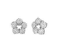 GUESS Shining Winter Ohrringe fr Damen, silberfarben, Unico, Edelstahl, Kein Edelstein