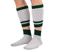 Schöneberger Trachten Couture Herren Trachtensocken Loferl Socken - Lederhosen Socken - Stricksocken & Trachtenstrümpfe 2-teilig Füßlinge & Wadenwärmer