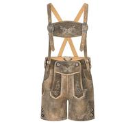 Schöneberger Trachten Couture Lederhose Kinder - Original Antik Trachtenlederhose Jungen und Mädchen, Trachtenhose aus Velour-Leder für Oktoberfest