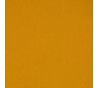 SCHÖNER LEBEN. Baumwollstoff Meterware Fahnentuch Uni ockergelb 1,45m Breite