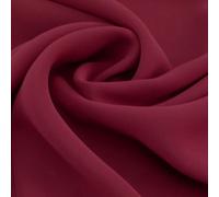 SCHÖNER LEBEN. Chiffon Meterware dunkelrot