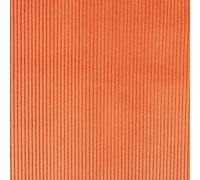 SCHÖNER LEBEN. Cord Stoff BW Bekleidungs Dekostoff 4,5W grob Uni terrakotta 1,4m