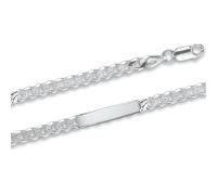 schönes Armband aus Silber 925, Flechten - Panzer, Breite ca. 6 mm, Länge ca. 21 cm 19 cm