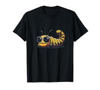 Schönes Insektenkostüm mit Sonnenbrille für Raupenliebhaber T-Shirt