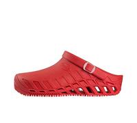 Scholl Clog Evo - Hochleistungs-Sanitär-Clogs für Damen und Herren - Ultraleicht, Bequem und Atmungsaktiv, mit Rutschfester Sohle, Herausnehmbarer Memory-Einlegesohle und Drehbarem Riemen