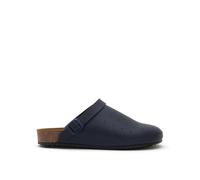 Scholl Cork Pro Clog, Schuhe für medizinische Fachkräfte Unisex-Erwachsene, blau, 45 EU
