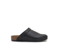 Scholl Cork Pro Clog, Schuhe für medizinische Fachkräfte Unisex-Erwachsene, Schwarz, 41 EU
