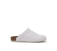 Scholl Cork Pro Clog, Schuhe für medizinische Fachkräfte Unisex-Erwachsene, Weiß, 39 EU