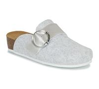 Scholl Damen Amalfi Clog Sandale, Hellgrau, 41 EU