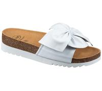 Scholl Damen Bowy Slide Sandal, Bianco, 37