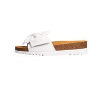 Scholl Damen Bowy Slide Sandal, Bianco, 41