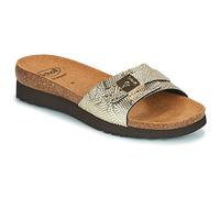 Scholl Damen Ginni Sandale, Platinum Gold, 40 EU