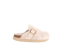 Scholl Damen Ivy Big Buckle Sandale, beige, 41 EU