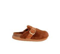 Scholl Damen Ivy Big Buckle Sandale, Cognac, 40 EU