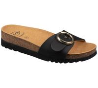 Scholl Damen Malibu' Mule Sandale, Schwarz, 40 EU