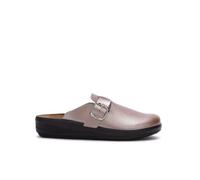 Scholl Damen Nilla Buckle Hausschuh, Gold, 35 EU Weit