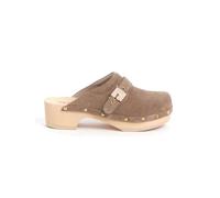 Scholl Damen Pescura Clog 50 Sandale, beige, 39 EU