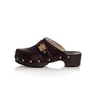 Scholl Damen Pescura Clog 50 Sandale, braun, 36 EU