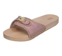 Scholl Damen Pescura Flat Flex Sandale, Hellrosa, 37 EU