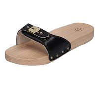 Scholl Damen Pescura Flat Sandale, Schwarz, 38 EU