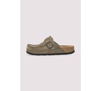 Scholl Damen Sandale aus Leder Hellkhaki 39 Light khaki