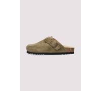 Scholl Damen Sandale aus Leder Khaki 40 Khaki