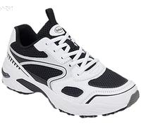 Scholl Damen Sprinter Plus Sneaker, Weiss SCHWARZ, 40 EU