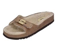 Scholl Damenschuhe Pantoletten MEG FUR - Taupe, Größe:41 EU