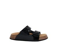 Scholl Damenschuhe Pantoletten Noelle 24 - Black, Größe:39 EU