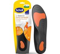 Scholl Einlegesohlen In-Balance, Schmerzlinderung bei Verspannungen im Lendenbereich, Hexenschuss, Größe S, Unisex.