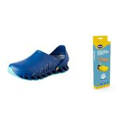 Scholl Evoflex Blau Antistatische Einlegesohlen mit Memory Cushion für Evoflex - Blau/Braun