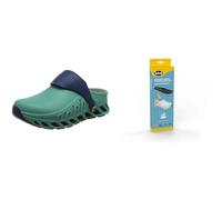 Scholl Evoflex Grün Antistatische PRO-Einlegesohlen mit Memory Cushion für Evoflex - Grün/Schwarz
