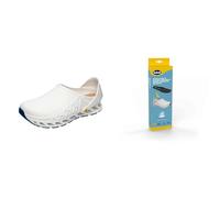 Scholl Evoflex Weiß Antistatische PRO-Einlegesohlen mit Memory Cushion für Evoflex - Weiß/Schwarz