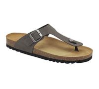 Scholl, Flip-Flops für Herren mit Obermaterial aus Stoff, mehrfarbig, grau, 44 EU Larga