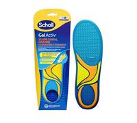 Scholl GelActiv Einlegesohlen, Freizeitschuhe und Sneakers, Einlegesohlen aus Memory-Schaum mit dämpfender GelWave-Technologie, Komfort für Menschen, die immer in Bewegung sind, bequeme Füße den