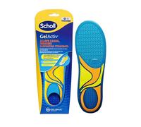 Scholl GelActiv Einlegesohlen für Freizeitschuhe und Sneaker, Einlegesohlen aus Memory-Schaum mit GelWave Dämpfungstechnologie, Komfort für Menschen, die immer unterwegs sind, Größe S